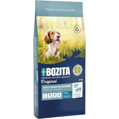 Bozita Original Sensitive Digestion jehněčí & rýže bez pšenice 12 kg – Zbozi.Blesk.cz