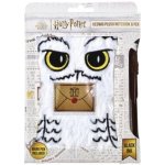CurePink Poznámkový A5 blok s propiskou Harry Potter Hedvika 14,8 x 21 cm HP713524 – Zboží Živě