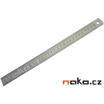KINEX Měřítko ocelové tenké INOX 1000 mm, 1024 – Hledejceny.cz