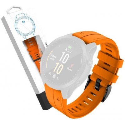 RhinoTech řemínek pro Garmin QuickFit sportovní silikonový 26mm oranžový RTSS-028-OR – Zbozi.Blesk.cz