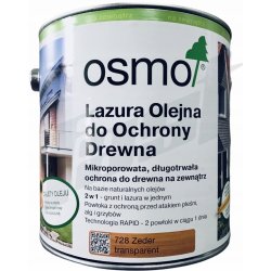 Osmo 728 Ochranná olejová lazura 0,75 l Cedr