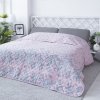 Přehoz Xpose přehoz na postel LINES růžový 220 x 240 cm