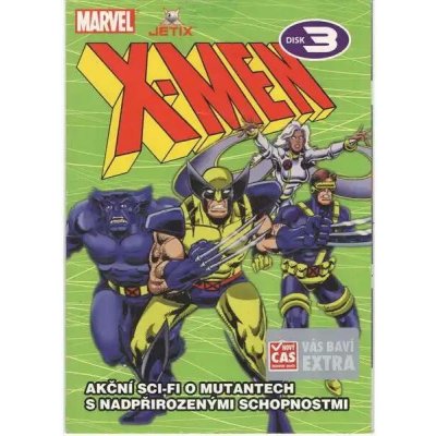 X-MEN 03 papírový obal DVD – Zboží Mobilmania
