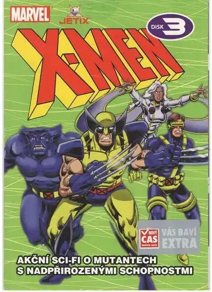 X-MEN 03 papírový obal DVD