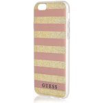 Pouzdro Guess iPhone 6/6S růžové Ethnic Chic Stripes 3D – Zboží Mobilmania