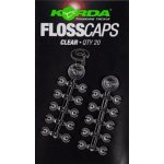 Korda Zarážka Floss Caps Clear 20ks – Sleviste.cz