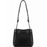Michael Kors kožená kabelka Teagen crossbody black gold černá – Hledejceny.cz