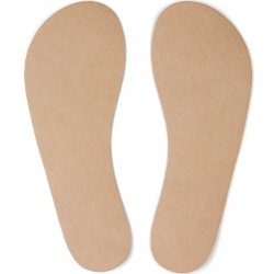 Barefoot vložky do bot béžové standardní šířka