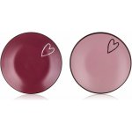 Banquet Talíř dezertní HEART 19 cm mix barev II – Sleviste.cz