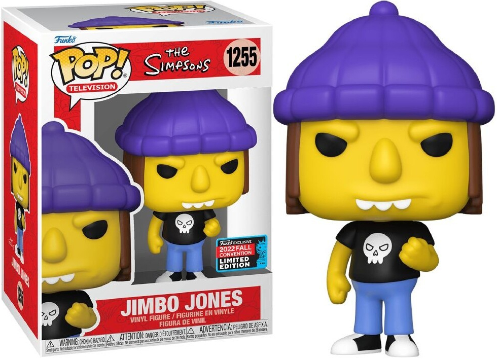 Funko Pop! 1255 TV The Simpsons Jimbo Jones Limited Edition
