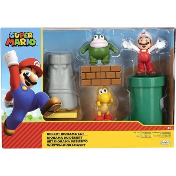 Jakks Pacific Super Mario sada Desert Diorama