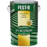 FEST-B S2141 2v1 barva na střechy a kov 5kg 0155 antracit – Zbozi.Blesk.cz