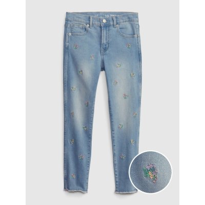 GAP Dětské džíny slim high rise Modrá – Zboží Dáma