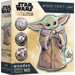 TREFL Wood Craft Origin The Mandalorian Grogu 160 dílků – Hledejceny.cz