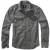 Army a lovecké tričko a košile Košile Brandit Vintage longsleeve charcoal grey