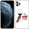 Pouzdro a kryt na mobilní telefon Apple PROTEMIO 28318 MY ART Ochranný kryt Apple iPhone 11 Pro WINE (007)