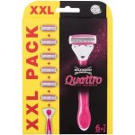 Wilkinson Sword Quattro for Women + 5 ks hlavic – Zboží Dáma