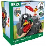 Brio World 33889 Jeřáb a horský tunel – Zboží Mobilmania