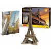 3D puzzle CubicFun 3D puzzle National Geographic: Eiffelova věž 80 ks
