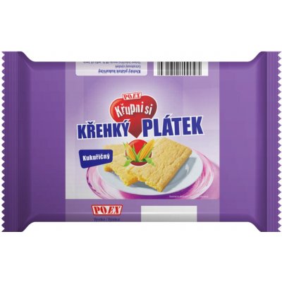 Poex Křehký plátek kukuřičný 65 g – Sleviste.cz