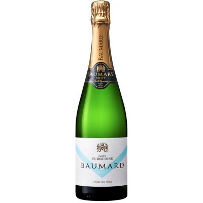 Domaine des Baumard Crémant de Loire Carte Turquoise Brut 12,5% 0,75 l (holá láhev) – Zboží Mobilmania