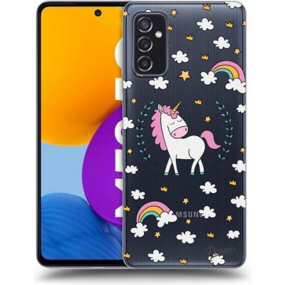 Pouzdro Picasee silikonové Samsung Galaxy M52 5G - Unicorn star heaven čiré