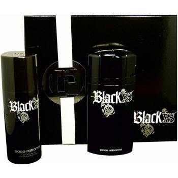 Paco Rabanne Black XS EDT 100 ml + deospray 150 ml dárková sada