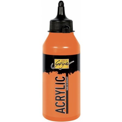 Akrylová barva umělecká SOLO GOYA 250 ml v tubě oranžová – Hledejceny.cz