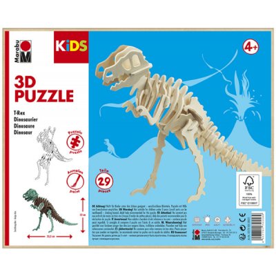 Marabu KiDS 3D T-Rex Dinosaur – Zbozi.Blesk.cz