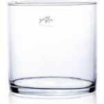 Váza CYLI válcovitá ruční výroba skleněná d15x15cm MOM 6ks – Hledejceny.cz