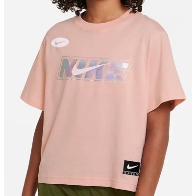 Nike dívčí tričko Sportswear Jr DX1724 800 – Zboží Mobilmania