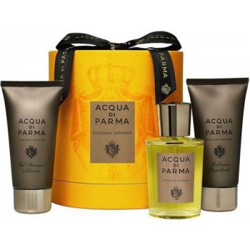 Acqua di Parma Colonia Intensa EDC 100 ml + sprchový gel 75 ml + balzám po holení 75 ml dárková sada