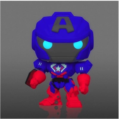 Funko Pop! Avengers Mech Strike Captain America Glow in the Dark Marvel 829 – Zbozi.Blesk.cz