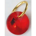Amazing Shine Crystal přívěšek na nehet červený – Hledejceny.cz