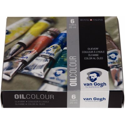 Van Gogh Sada olejových barev základní odstíny 6 x 20 ml – Zboží Mobilmania