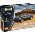 REVELL Plastic ModelKit auto 07710 Pontiac Firebird Trans Am 1:8 – Sleviste.cz