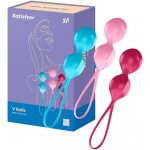Satisfyer V Balls Double set 3 ks barevné – Zboží Dáma
