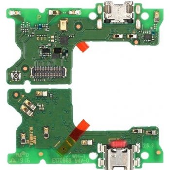 ND Huawei Y7 2019 Nabíjecí Konektor + Mikrofon (Service Pack)