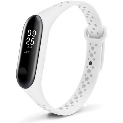 Xiaomi Mi Band 3/4 náhradní náramek jednobarevný sportovní Bílá MBSCZ-4SPPBL – Zbozi.Blesk.cz