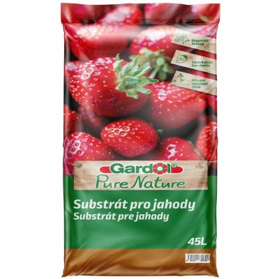 Gardol Pure Nature Pěstební substrát pro jahody 45 l – Hledejceny.cz