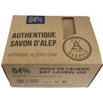 Alepeo tradiční Aleppo mýdlo s vavřínovým olejem 4% 190 g – Zboží Mobilmania
