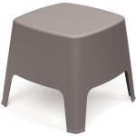 Prosperplast Stolička & odkládací stolek MILANE 485x485x420 zemitě hnědá – Hledejceny.cz