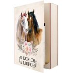Bohemia Gifts O koních a lidech sprchový gel 200 ml + šampon na vlasy 200 ml kniha dárková sada – Zbozi.Blesk.cz