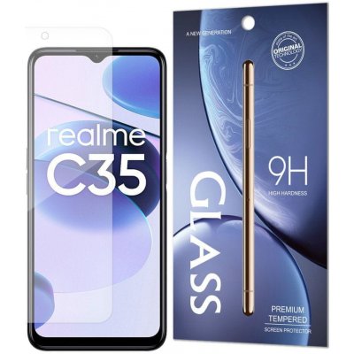IZMAEL temperované tvrzené sklo 9H pro Realme C35 transparentní KP22487 – Zboží Živě