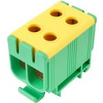 ELEMAN Svorka univerzální UK 50/2 PE, 160A, 1pól., krytá, zel.-žl., DIN, 6615 – Hledejceny.cz