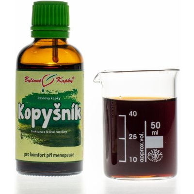 Bylinné kapky Kopyšník kořen tinktura 50 ml – Hledejceny.cz