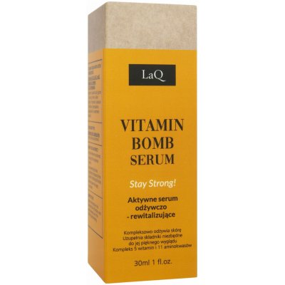 LaQ Vitamin Bomb aktivní vyživující a revitalizační sérum 30 ml