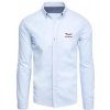 Pánská Košile Dstreet pánská košile modrá DX2312