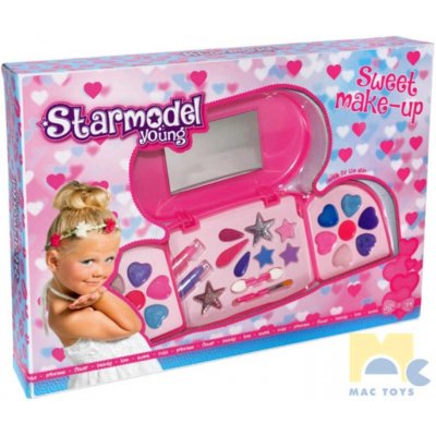 Mac Toys Starmodel Young velká dětská sada krásy make up pro děti – Zboží Mobilmania