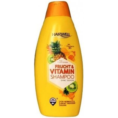 Hairwell Frucht a Vitamin šampon s Provitaminem B5 500 ml